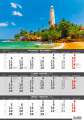 Tříměsíční nástěnný kalendář 2024 Pobřeží