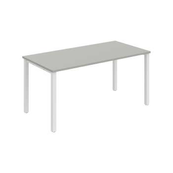Jednací stůl Hobis Uni UJ 1600 - šedá/bílá