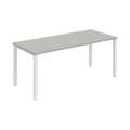 Jednací stůl Hobis Uni UJ 1800 - šedá/bílá