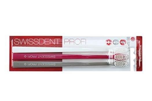 DÁREK: Swissdent zubní kartáčky Gentle Extra Soft, 3 ks