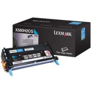 Toner Lexmark X560H2CG - azurová