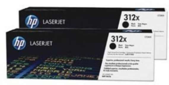 Toner HP CF380XD, č. 312X, dvojbalní - černá