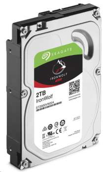 SEAGATE HDD IRONWOLF 2TB SATAIII/600, 5900rpm 64MB