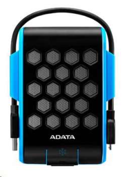 ADATA Externí HDD 1TB 2,5" USB 3.0, DashDrive™ Durable HD720, G-sensor, modrý, (gumový, vodě/nárazu
