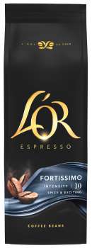 Zrnková káva L'Or - Espresso Fortissimo, 500 g