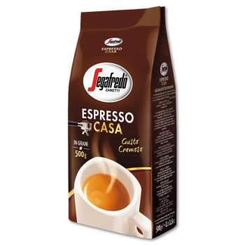 Zrnková káva Segafredo - Espresso Casa, 500 g