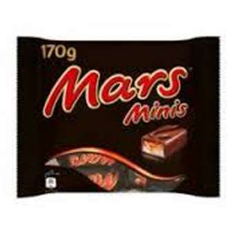 Tyčinky Mars Minis, 170 g