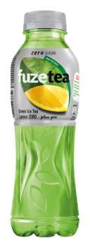 Ledový čaj Fuze Tea - zelený s citronem, bez cukru, 12x 0,5 l