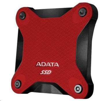 ADATA External SSD 512GB ASD600 USB 3.0 červená