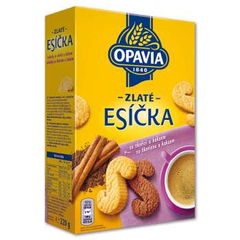 Sušenky Opavia Zlaté - Esíčka - 220 g