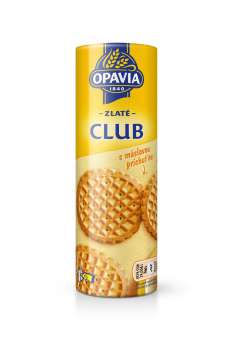 Sušenky Opavia Zlaté - Club, máslové, 140 g