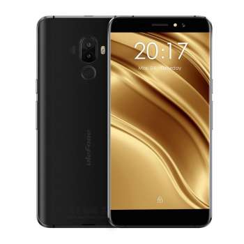UleFone S8 Pro černý + silikon. obal