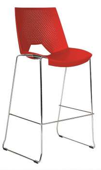 Barová židle Strike Bar - červená