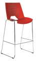 Barová židle Strike Bar - červená