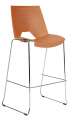 Barová židle Strike Bar - oranžová
