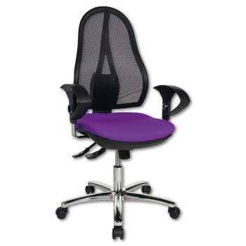 Kancelářská židle Open Point SY Deluxe - synchro, fialová