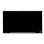 Skleněná tabule Nobo s odjím.lištou,68x38 cm,černá