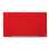 Skleněná tabule Nobo s odjím.lištou,68x38 cm,červená