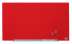 Skleněná tabule Nobo s odjím.lištou,68x38 cm,červená