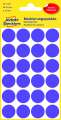 Kulaté etikety Avery Zweckform - fialové, průměr 18 mm, 96 ks