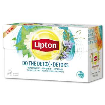 Bylinný čaj Lipton - detox, 20x 1,6 g