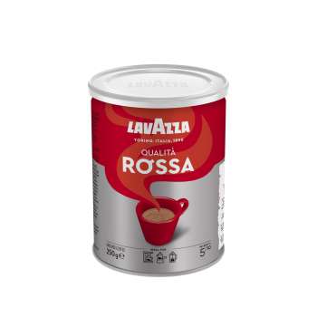 Mletá káva Lavazza - Qualita Rossa, plechovka, 250 g