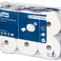 Toaletní papír Tork SmartOne - T8, 2vrstvý, bílý recykl, 6 rolí
