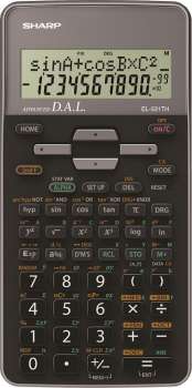 Vědecká kalkulačka Sharp EL-531TH, šedá