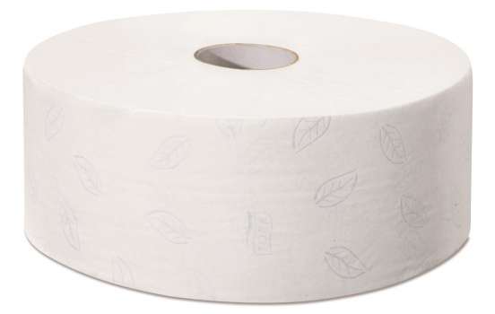 Toaletní papír jumbo Tork - T1,  2vrstvý, bílý recykl, 260 mm, 6 rolí