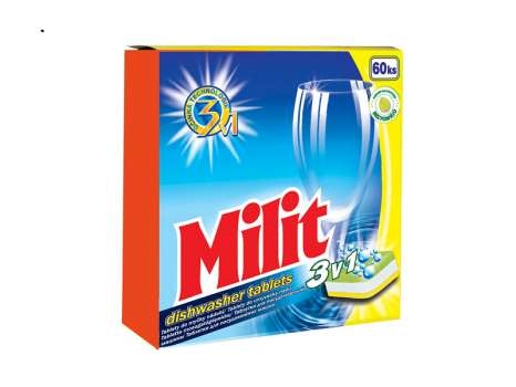 Tablety do myčky Millit 3v1, 60 ks