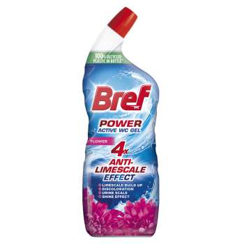 Čisticí prostředek na WC Bref - hygiene floral, 750 ml