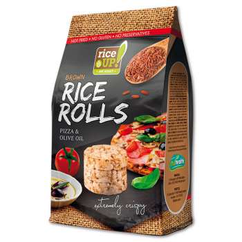 Rýžové chipsy Rice UP! - pizza, 50 g