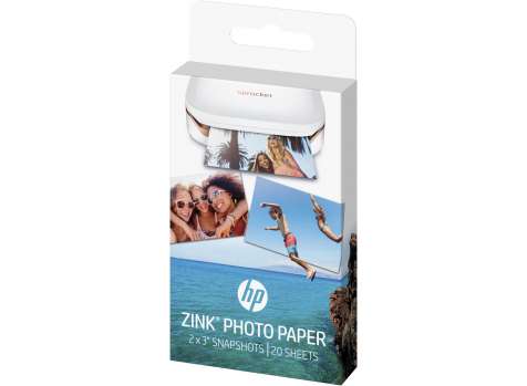 Fotopapíry HP ZINK, 20 ks