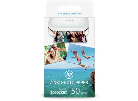 Fotopapíry HP ZINK, 50 ks
