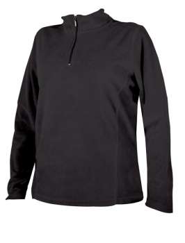 Pánská fleece mikina JACKIE - černá, vel. XL