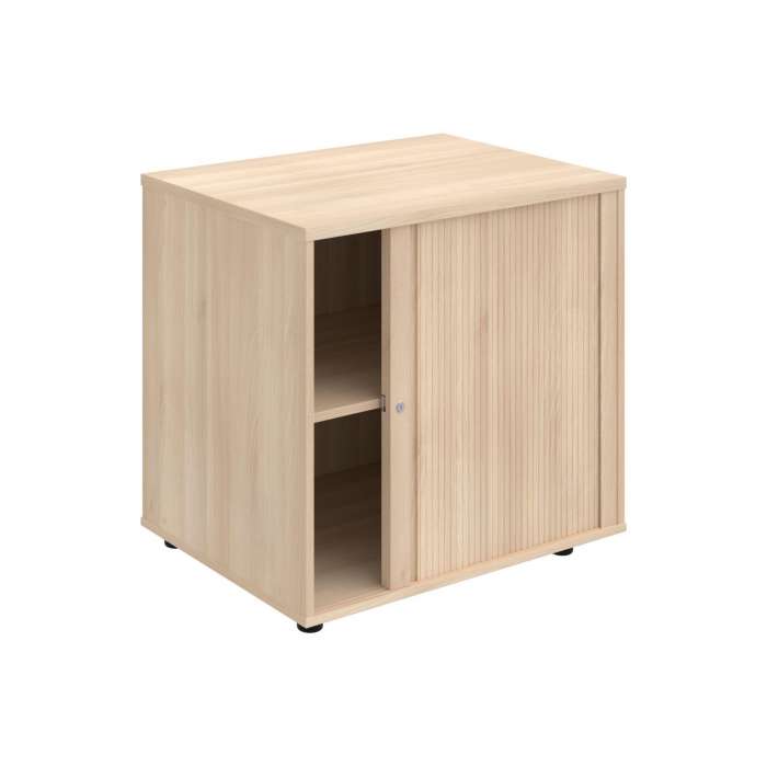 Přídavná skříň ke stolu Hobis SPRZ 80 60 P N - akát, zámek