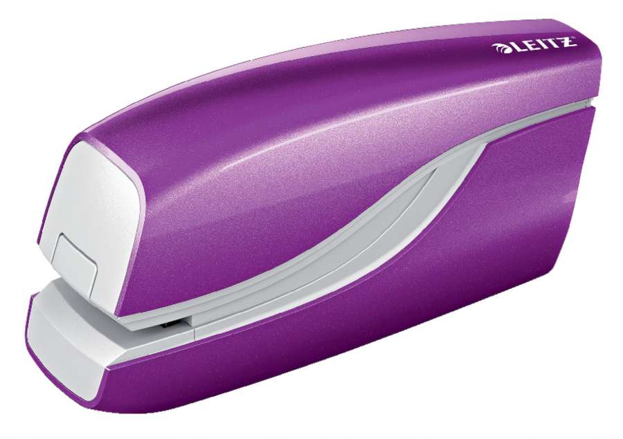 Elektrická sešívačka Leitz NeXXt 5566 - 10 listů, purpurová