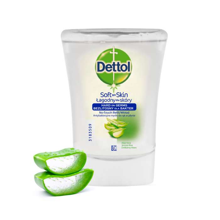 Náhradní náplň do dávkovače Dettol - aloe, 250 ml