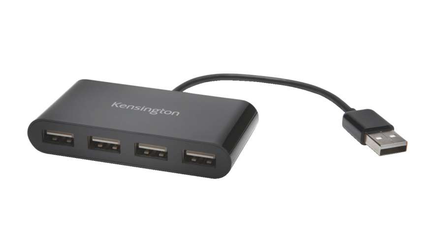 Čtyřportový rozbočovač USB Kensington