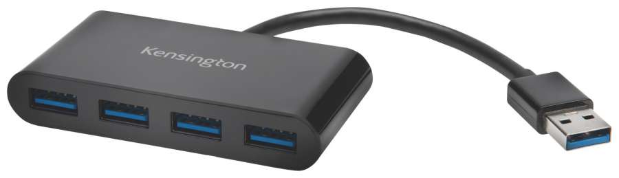 Čtyřportový rozbočovač USB 3.0 Kensington