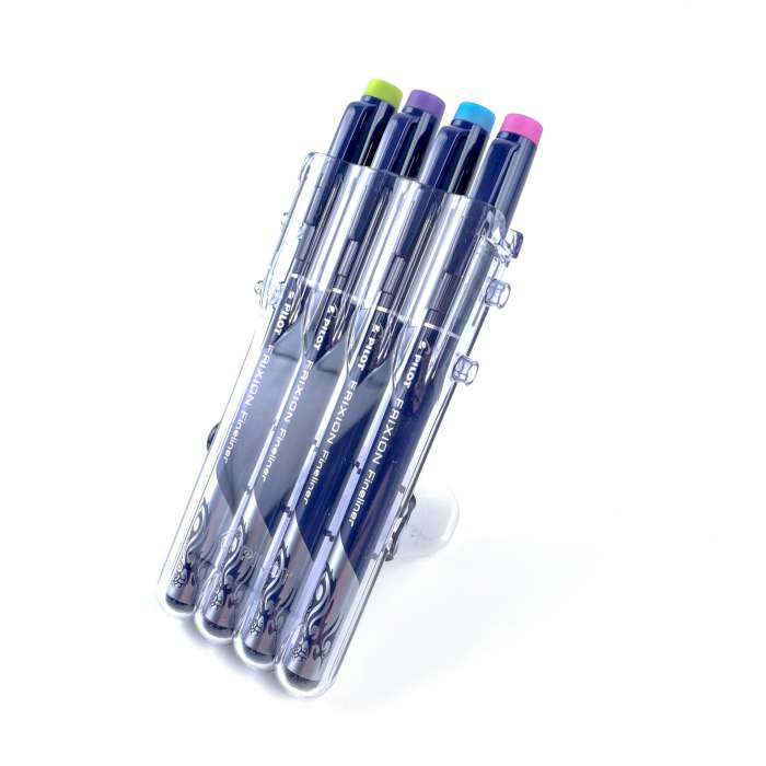 Liner Pilot FriXion Pastel - gumovací, 0,45 mm, sada 4 barev