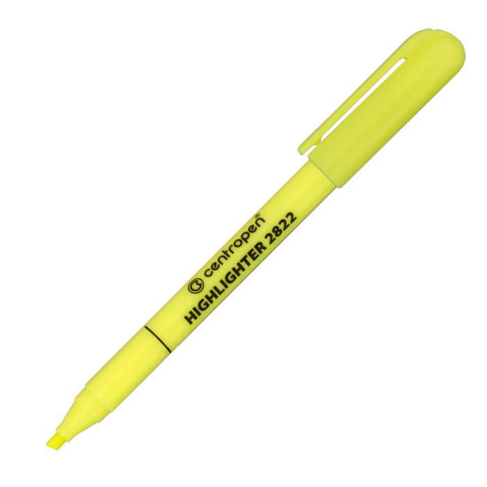 Zvýrazňovač Centropen 2822 - žlutý