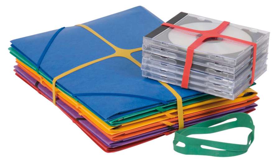 Křížové gumičky Q-Connect - průměr 50 mm, 100 g