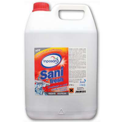 Čisticí prostředek na koupelny Inposan - Sani fresh, 5 l