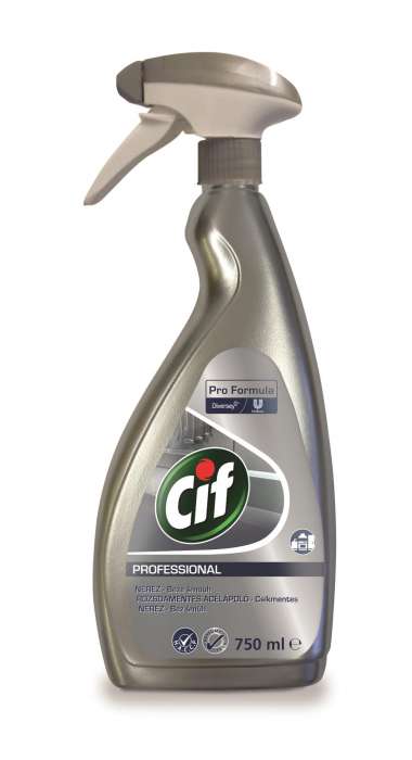 Čisticí prostředek na nerez Cif Professional - 750 ml