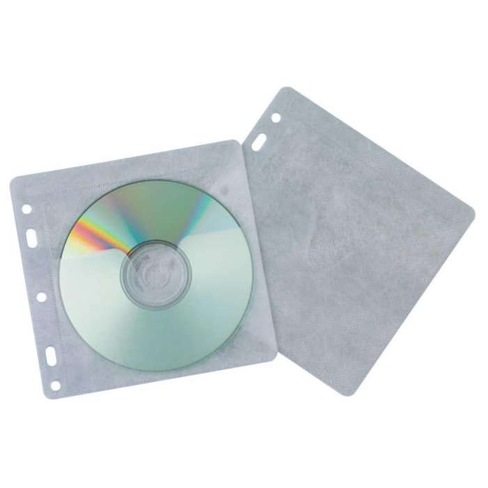 Obal na 2 CD Q-Connect - závěsný, 40 ks
