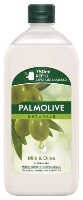 Náplň do tekutého mýdla Palmolive - olive milk, 750 ml