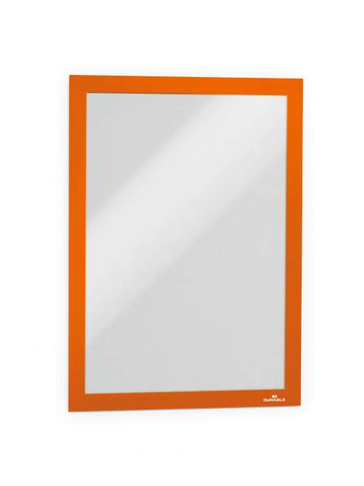 Rámečky Duraframe samolepicí A4 oranžové, 2 ks