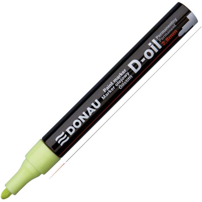 Lakový popisovač Donau - hrot 2,8 mm, žlutý