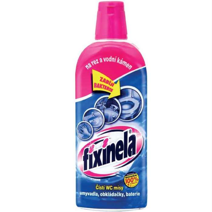 Čistící prostředek na rez a vodní kámen Fixinela - 500ml